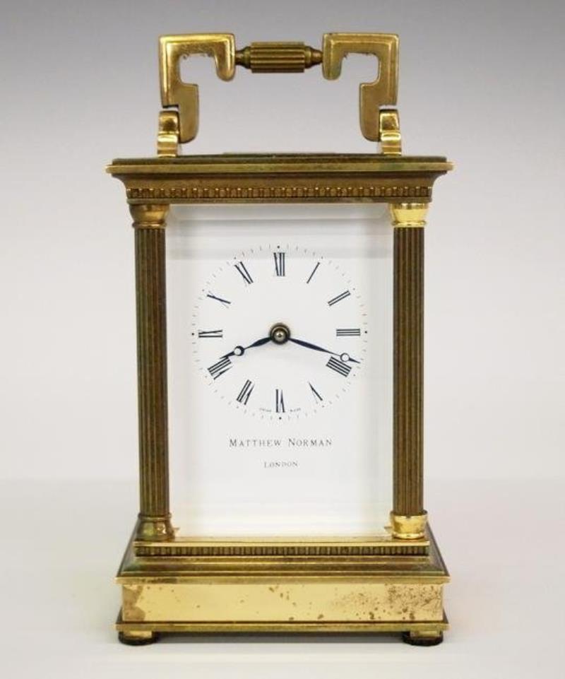 Matthew Norman Carriage clock