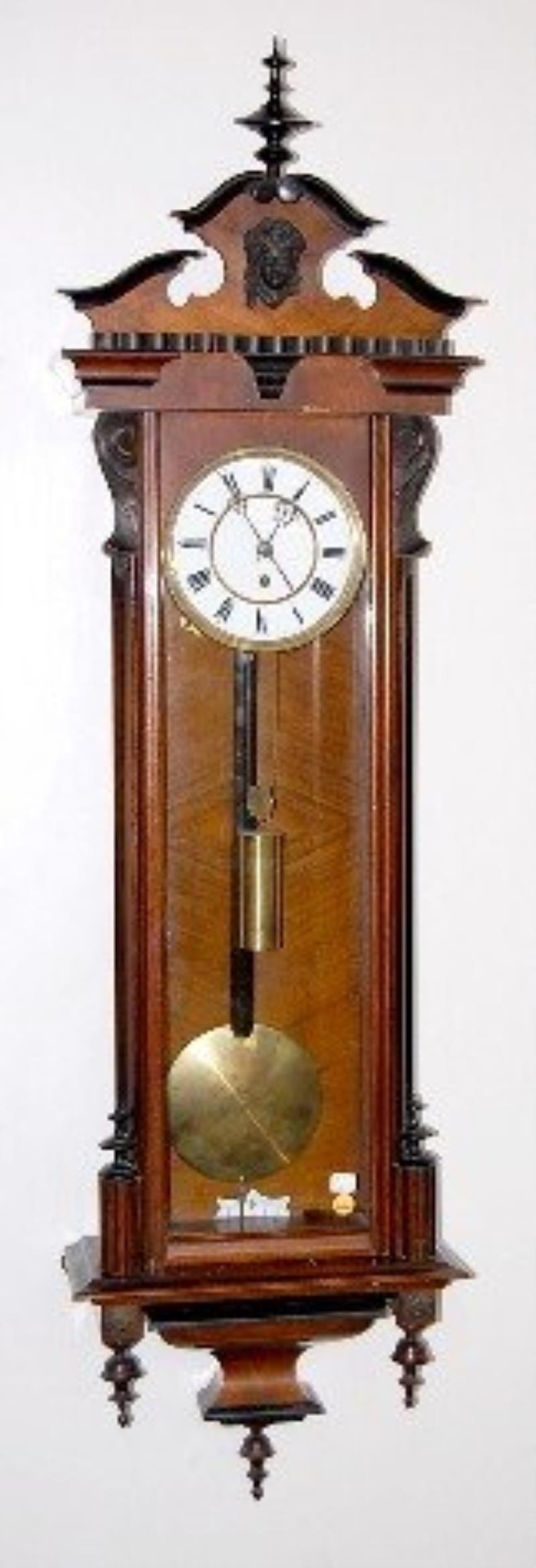 Lenzkirch large Vienna regulator hanging clock Price Guide