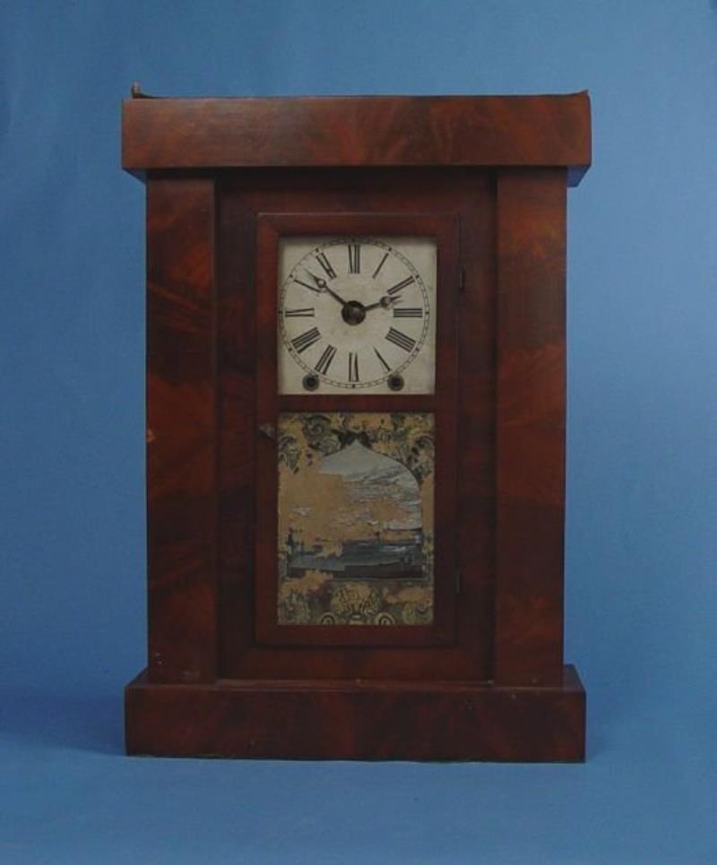Jerome Fusee Mahogany Shelf Clock