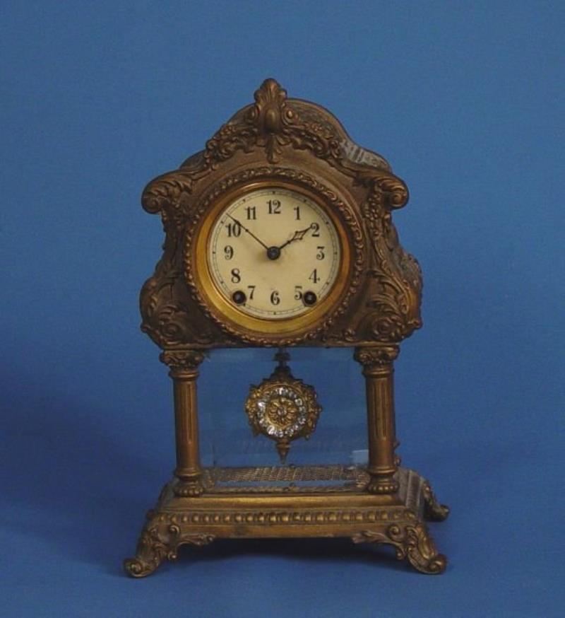 Seth Thomas Crystal Regulator Mantel Clock