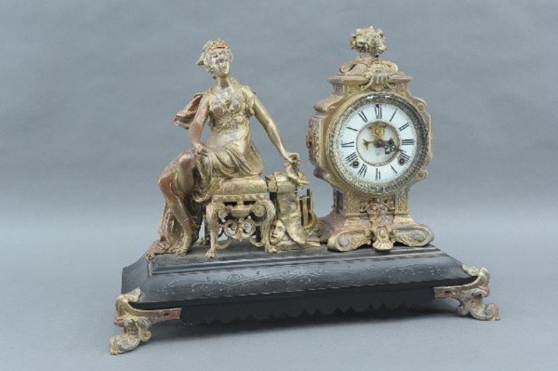 ANSONIA ‘OPERA’ STATUE CLOCK