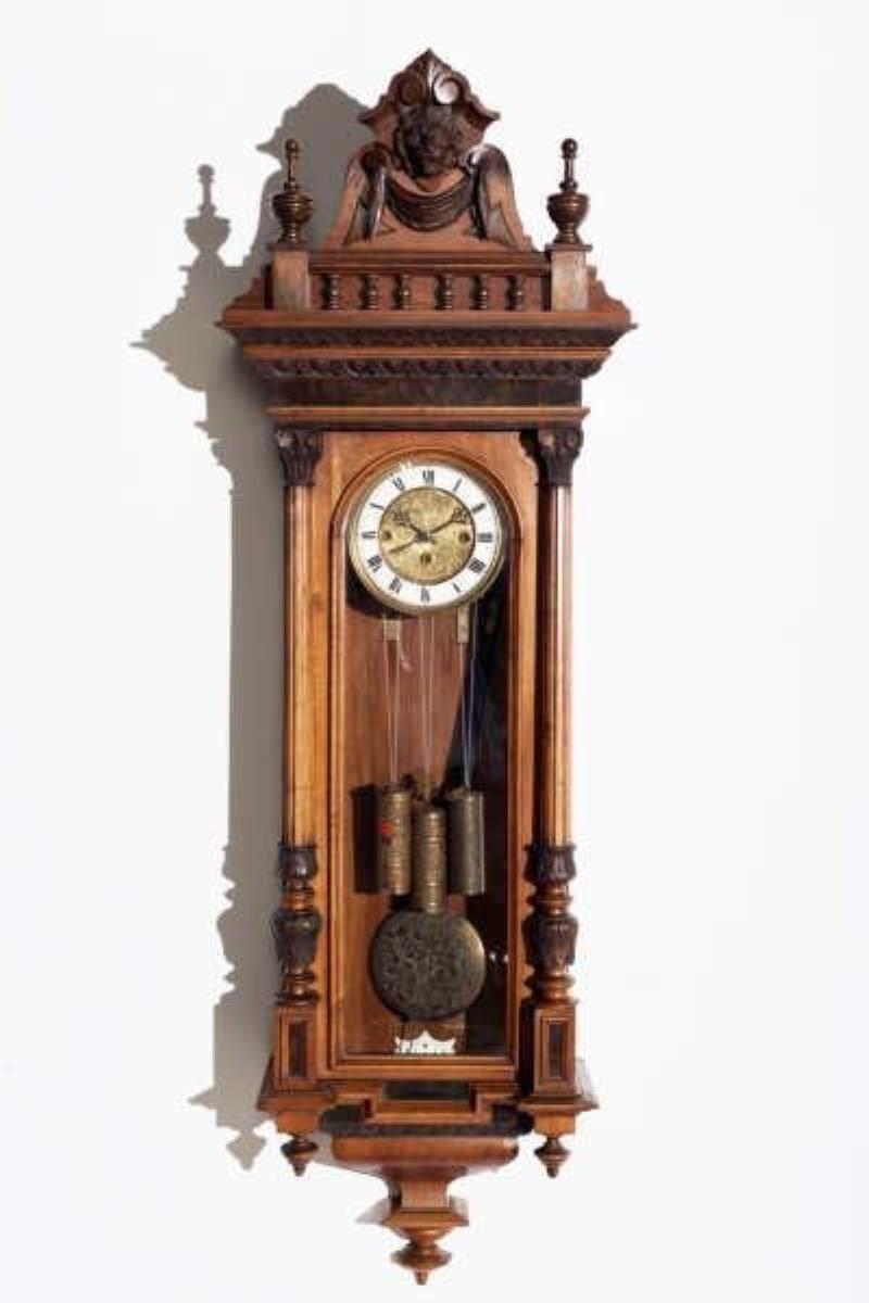 Carl Suchy & Sohne Wein Vienna Regulator Clock