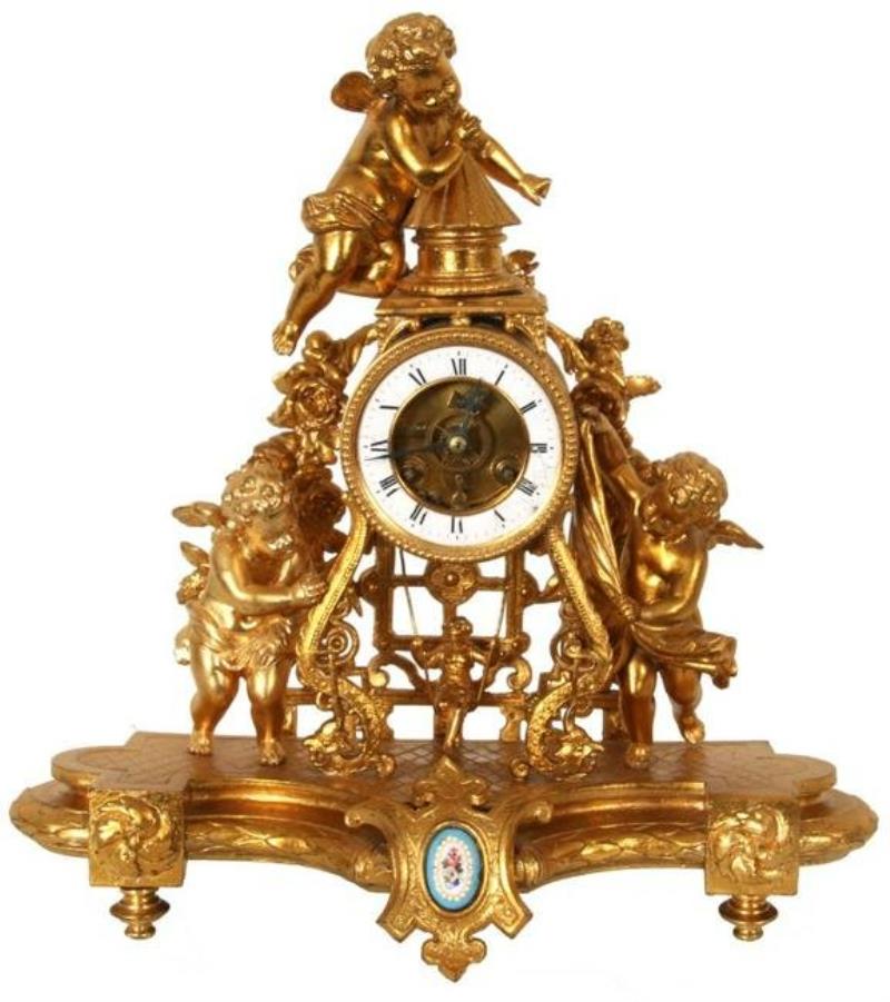 Farcot French Swinger Mantle Clock