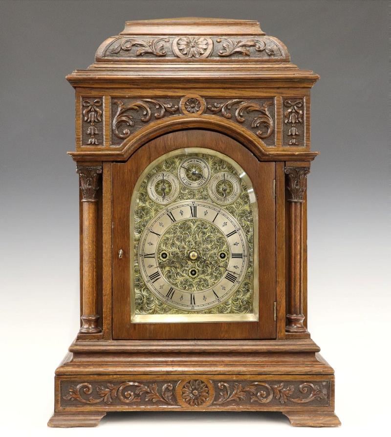 British Chiming Bracket Clock