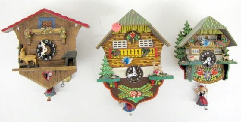 German 30 Hour Cottage Cuckoo Clock