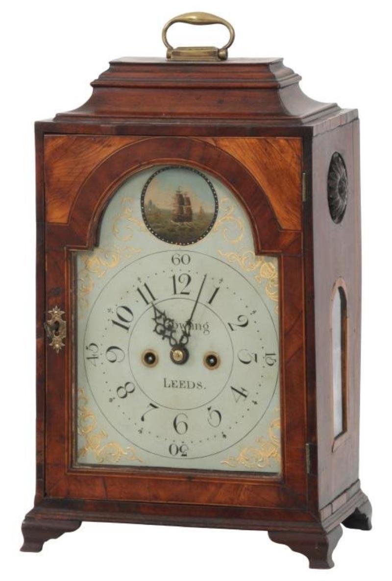 18th Century English Fusee Bracket Clock