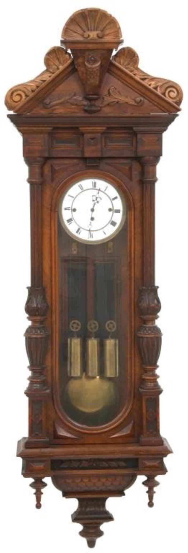 Grand Sonnerie 3 Weight Vienna Regulator Clock