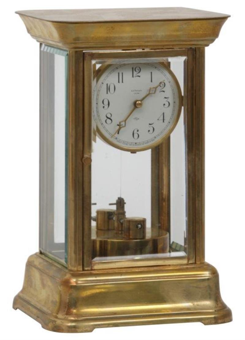 G.S. Tiffany Electric Crystal Regulator Clock