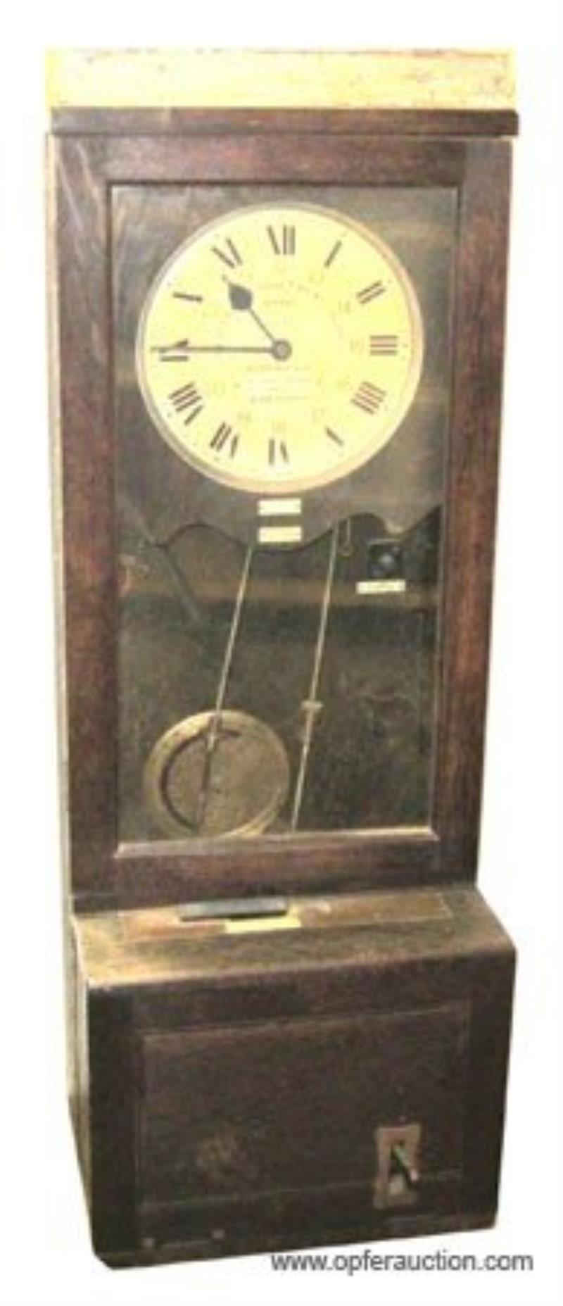 GLENHILL BROOK TIME RECORDER CLOCK