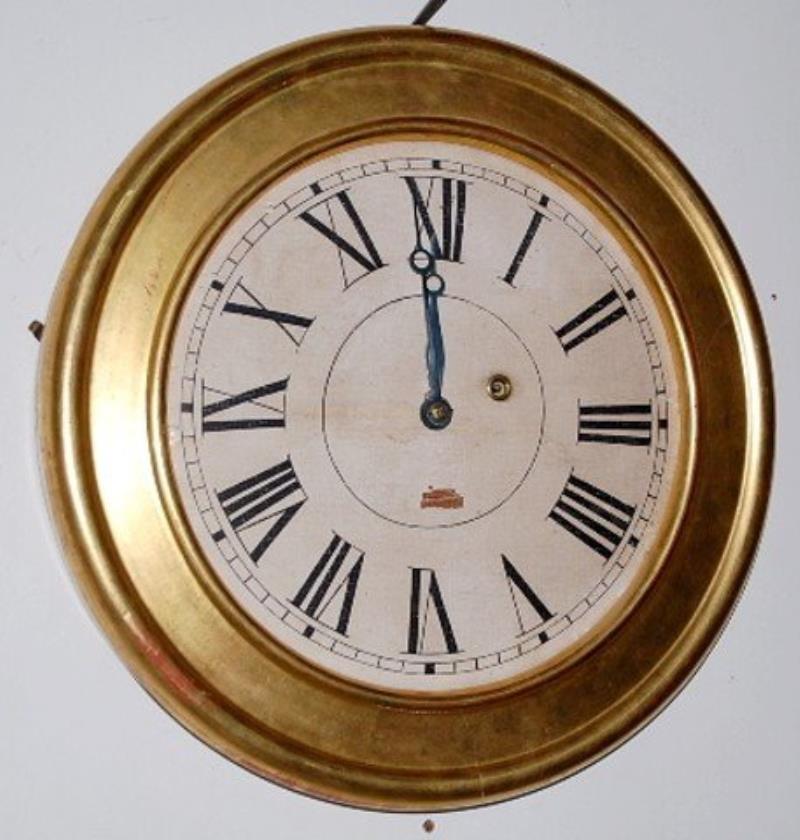 Antique Brewster & Ingraham Gallery Clock