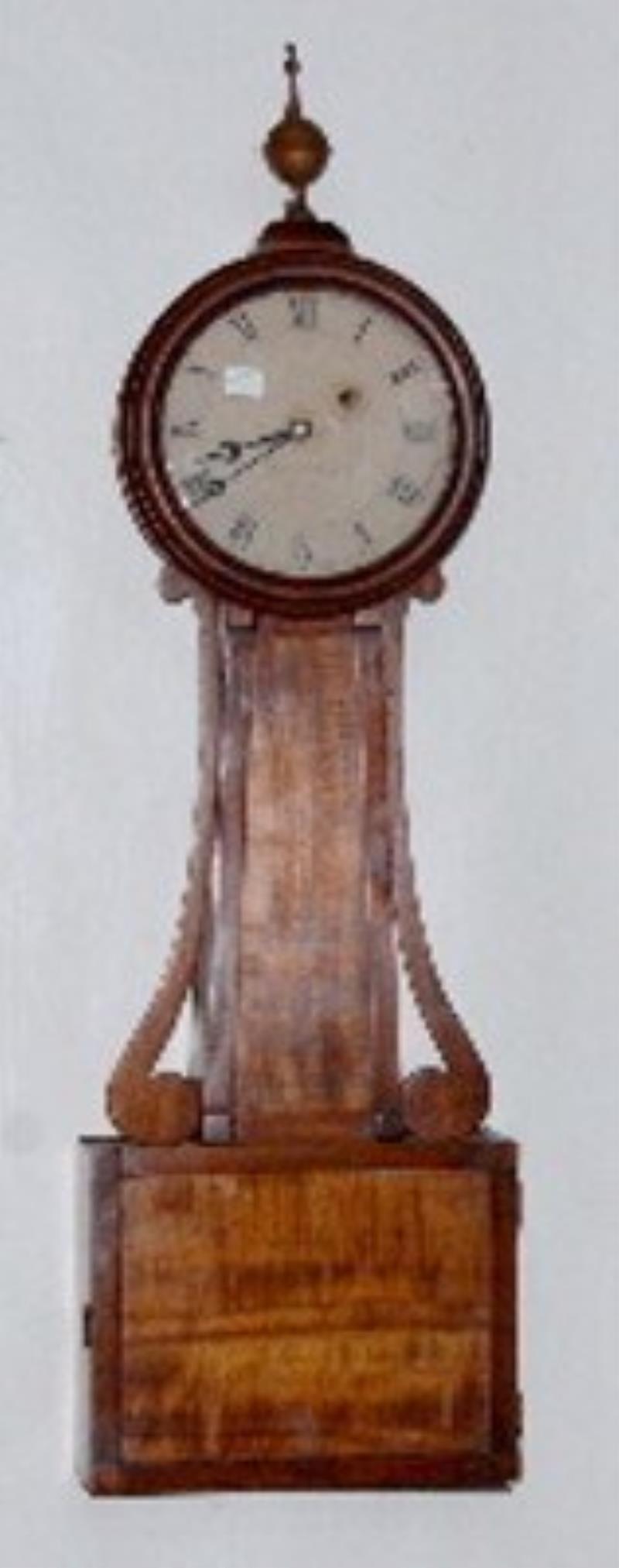 Sawin & Dyar Boston Weight Banjo Clock