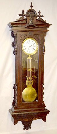 Gilbert #8 Pin Wheel Jeweler’s Regulator Clock