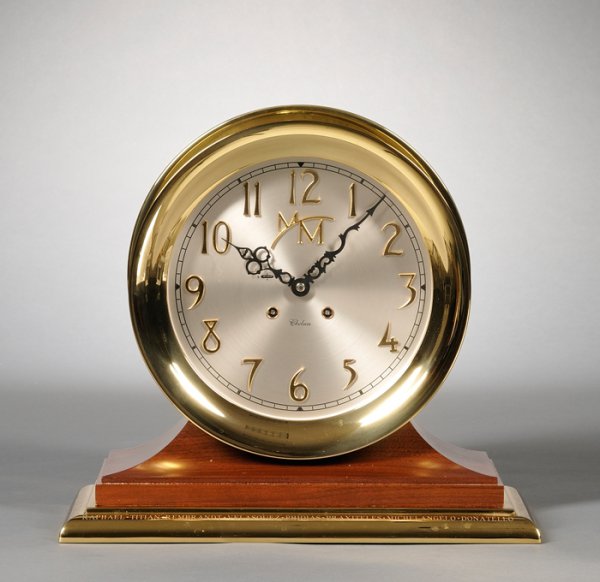 Chelsea Millennium Ship’s Bell Clock-ClockPrices.Com