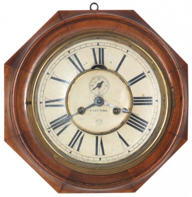 Ansonia 8 in. Lever Clock