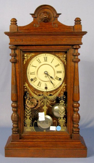 Seth Thomas Atlas Triple Strike Parlor Clock