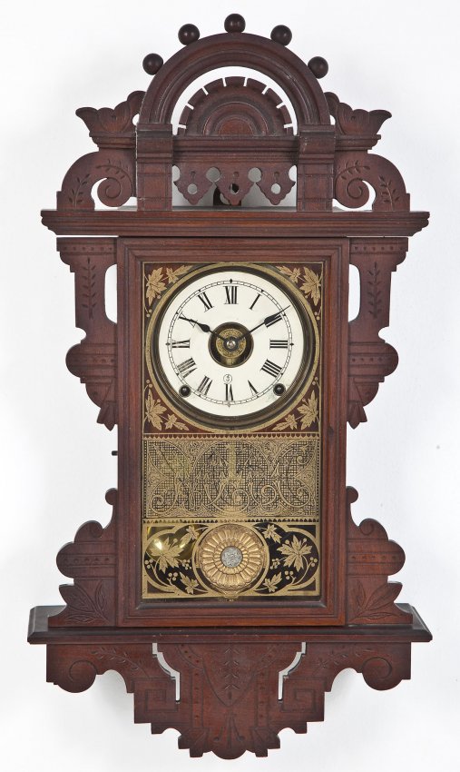 Victorian Seth Thomas Ball Top Eclipse Clock