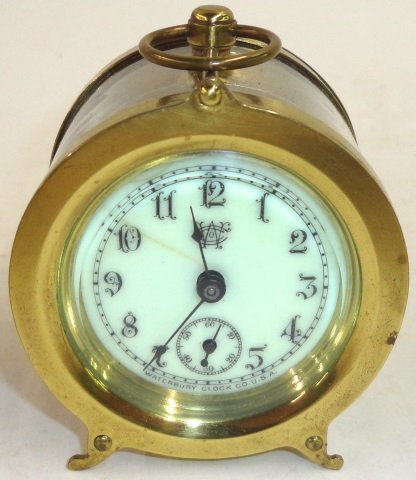 *WATERBURY BOUDOIR CLOCK
