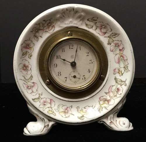 Waterbury Boudoir Porcelain Clock