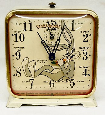 Ingraham Bugs Bunny Animated Alarm Clock