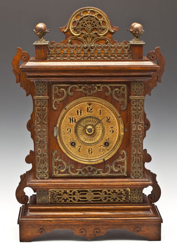 Ansonia Clock Co. Cabinet F Mantle Clock