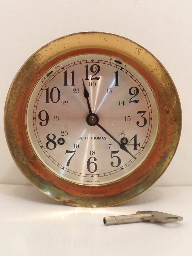 Seth Thomas Ship’s Clock