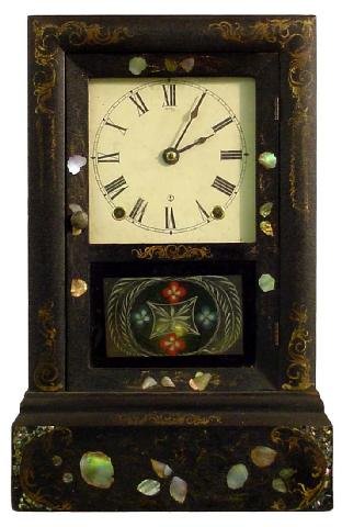 Cottage Mother Of Pearl Seth Thomas Mantel Time P