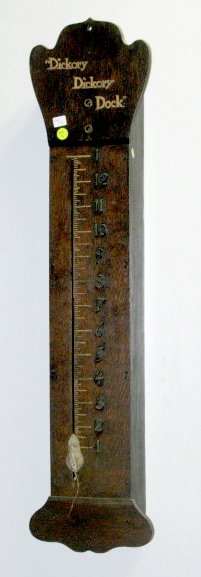 Dickory Dickory Dock Hanging Clock w/Mouse