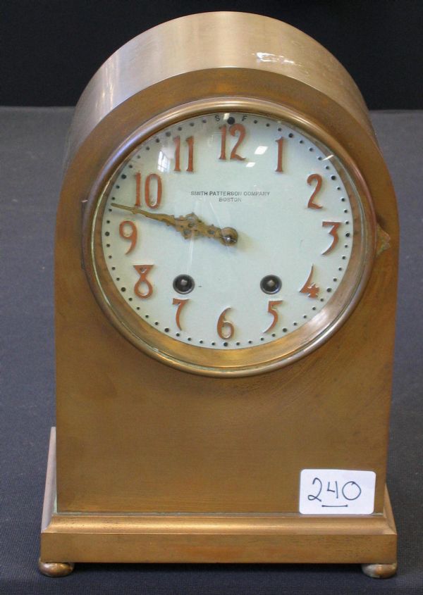 Seth Thomas Doric No 1 bronze beehive mantle clock