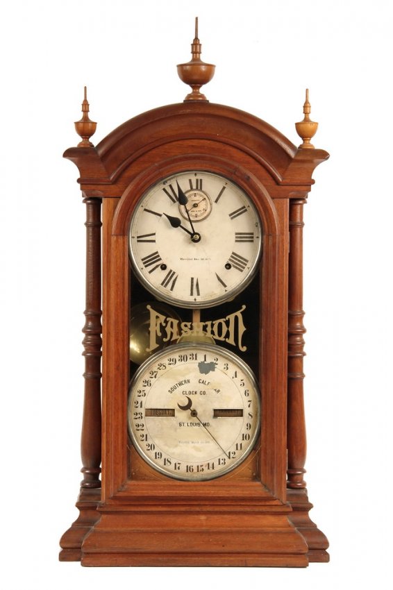 Seth Thomas Double Dial Parlor Calendar Clock Price Guide