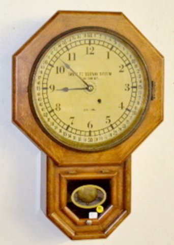 Seth Thomas 12″ Drop Octagon Clock