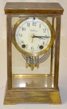 Seth Thomas Crystal Regulator Clock, Empire No.1