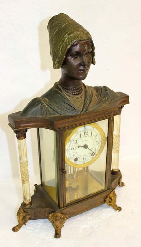 Antique Seth Thomas Empire Model “No.32” Crystal