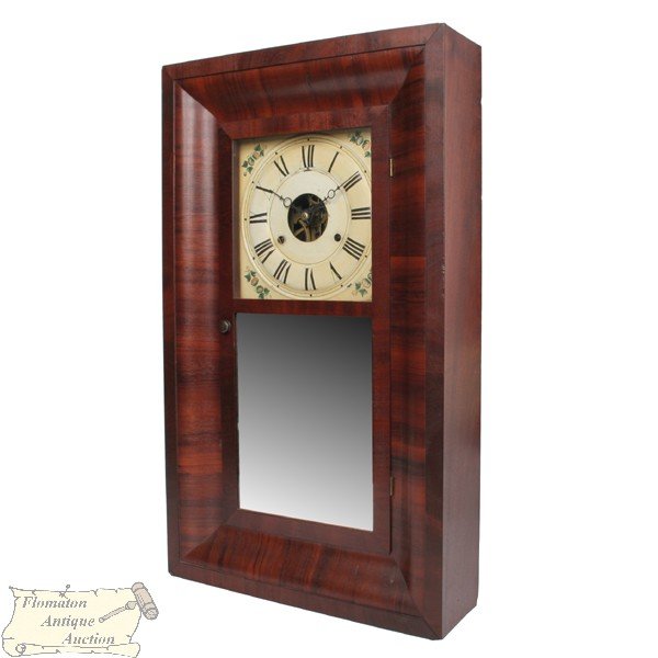 Mid 1800 Empire ogee mantle clock, Seth Thomas, ma