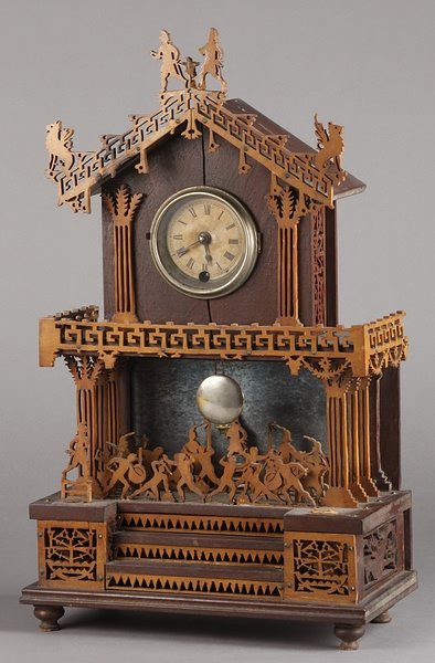 Fret Work Clock
