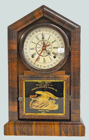 Ansonia “Gothic Gem” Calendar Clock