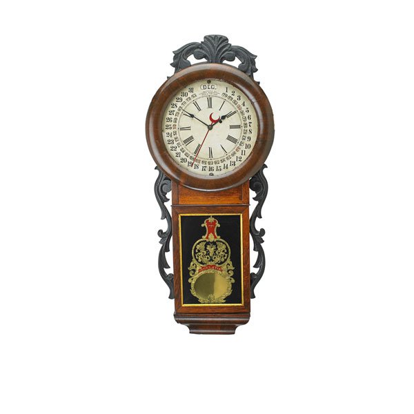 GALUSHA MARANVILLE WALL CALENDAR CLOCK