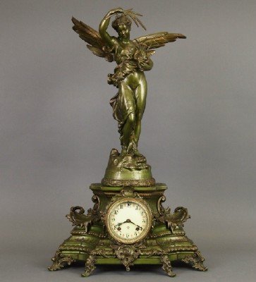 Ansonia “Undine & Gloria” Clock