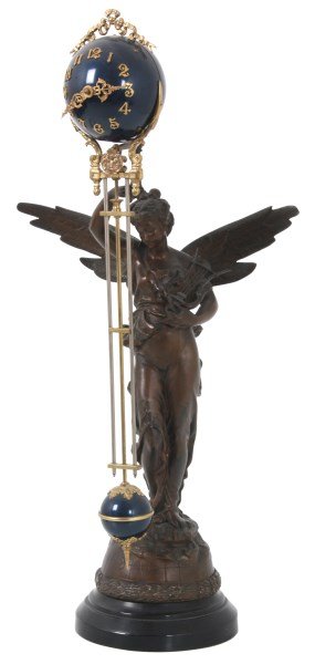 Ansonia Figural Swinging Mystery Clock – Gloria
