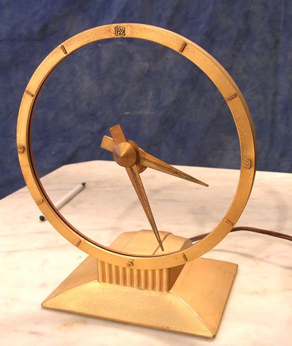 Jefferson Golden Hour Electronic Mantle Clock
