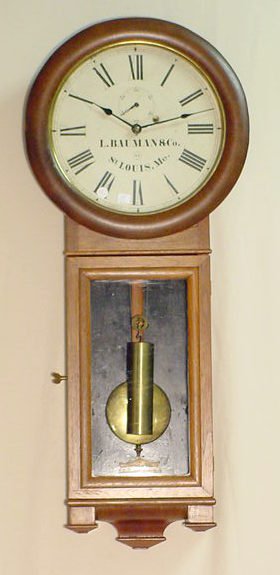 Seth Thomas #2 Hanging Regulator Clock NR