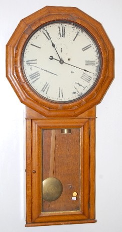 Seth Thomas Walnut #3 Hanging Regulator Clock Price Guide