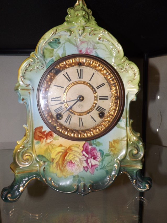 Mantle Clock by Ansonia “Bonn Germany La Rambla”