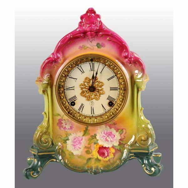 Ansonia Time & Strike China Clock.