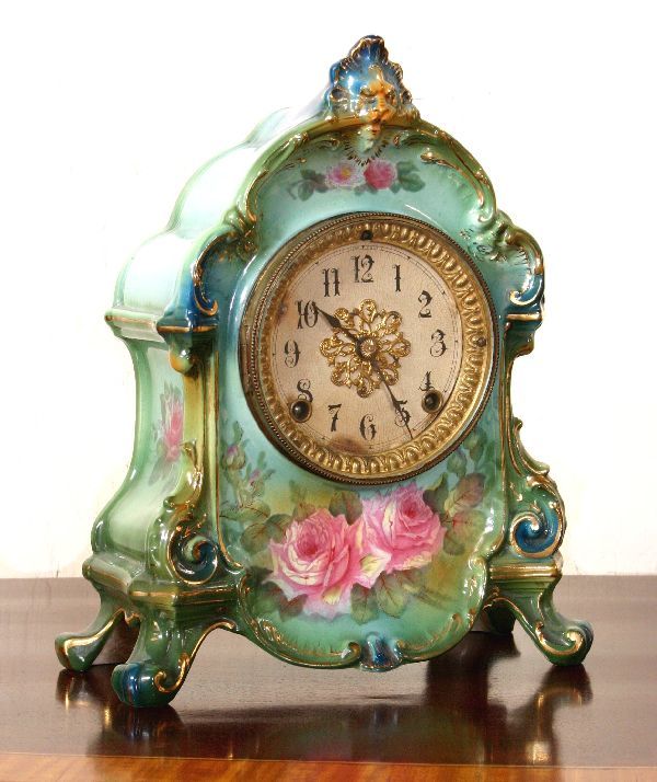 Royal Bonn Porcelain Clock