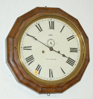 Seth Thomas Hanging Lever Clock, T & S