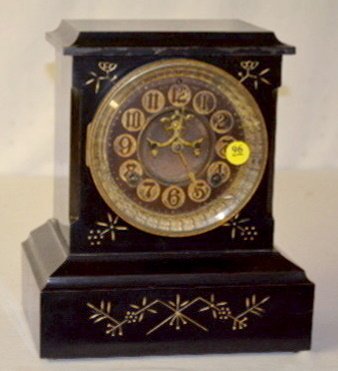 Ansonia Iron Mantel Clock, “Lisbon”