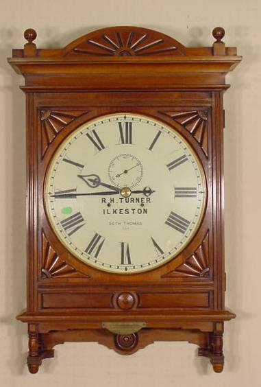 Seth Thomas 18″ Lobby Hanging Clock NR