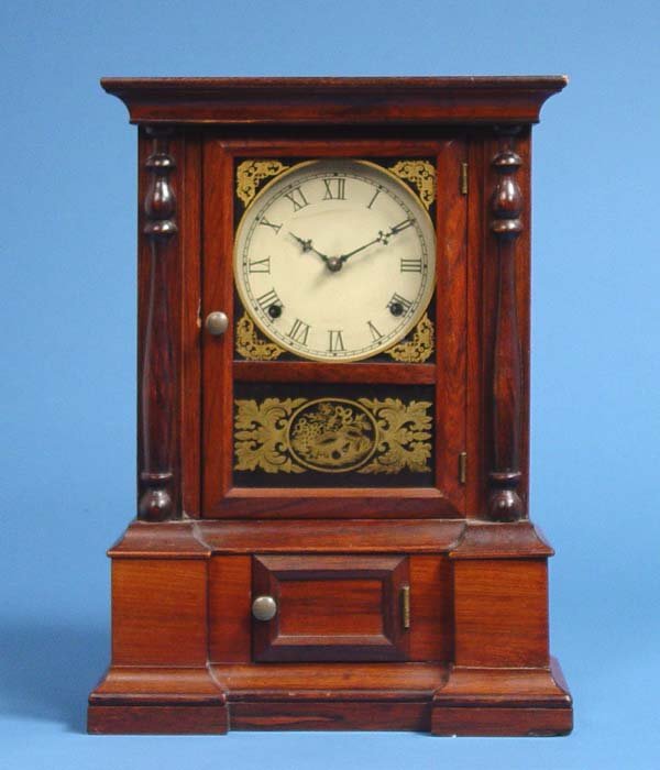 Atkins London Rosewood Mantel Clock-ClockPrices.Com