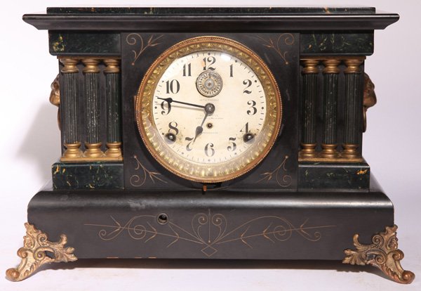 SETH THOMAS RARE AUTO 8-DAY LONG ALARM CLOCK