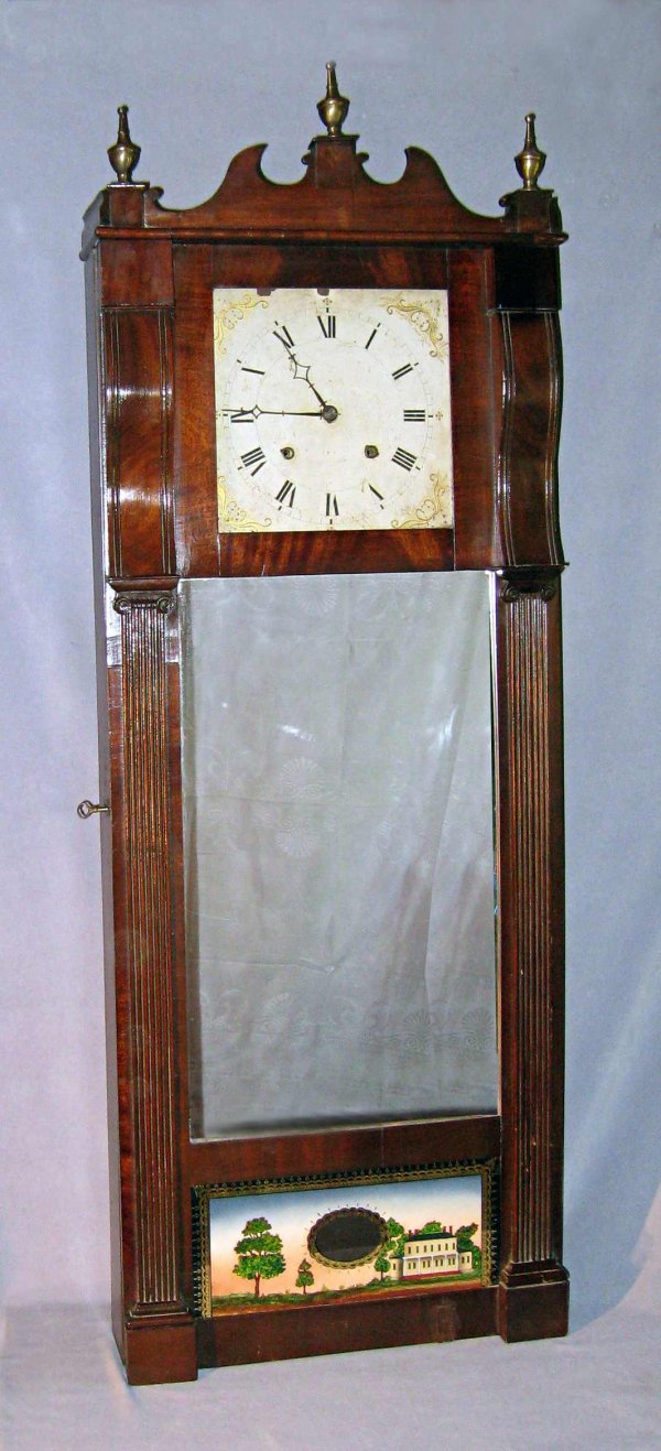 Ives Looking Glass Clock